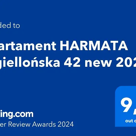 Apartament Harmata Jagiellonska 42 New 2023 *